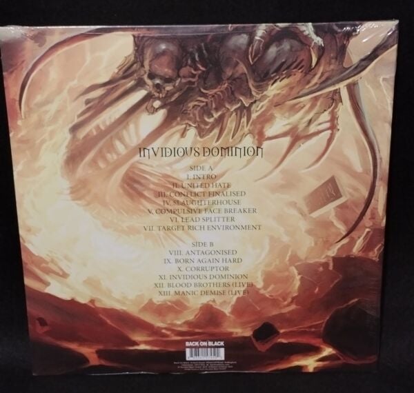 Malevolent Creation - Invidious Dominion - LP Gatefold Coloured