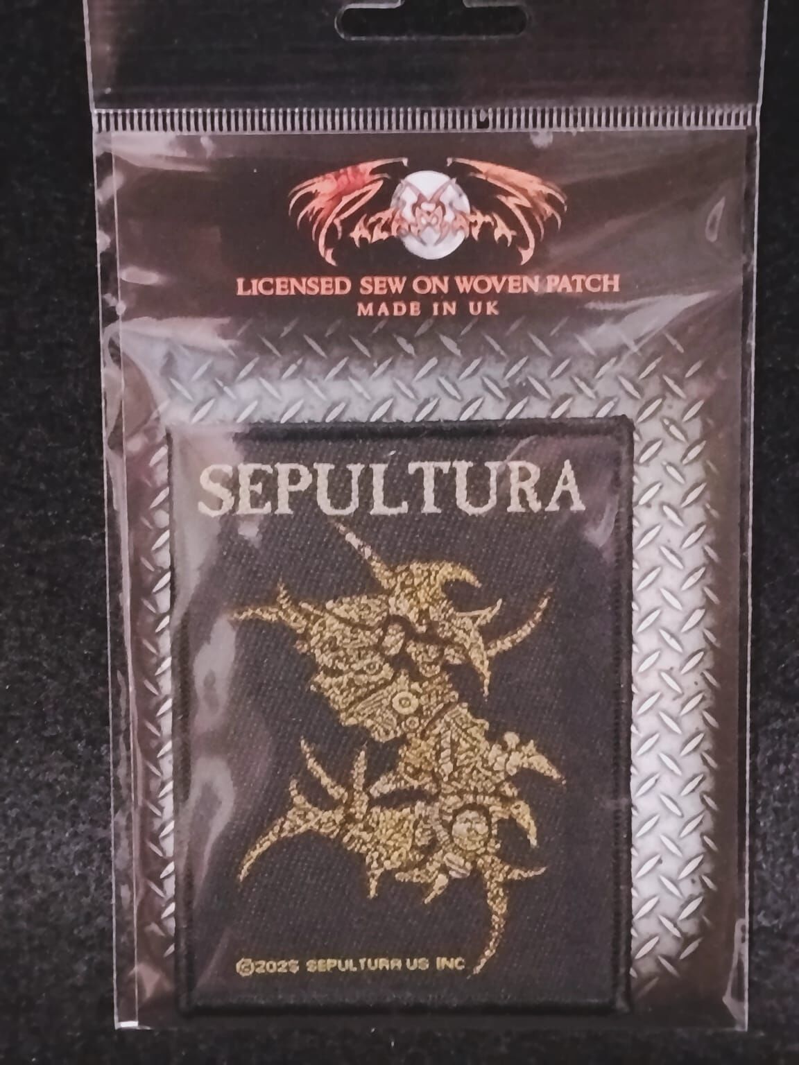 Sepultura-Discography Orjinal Patch