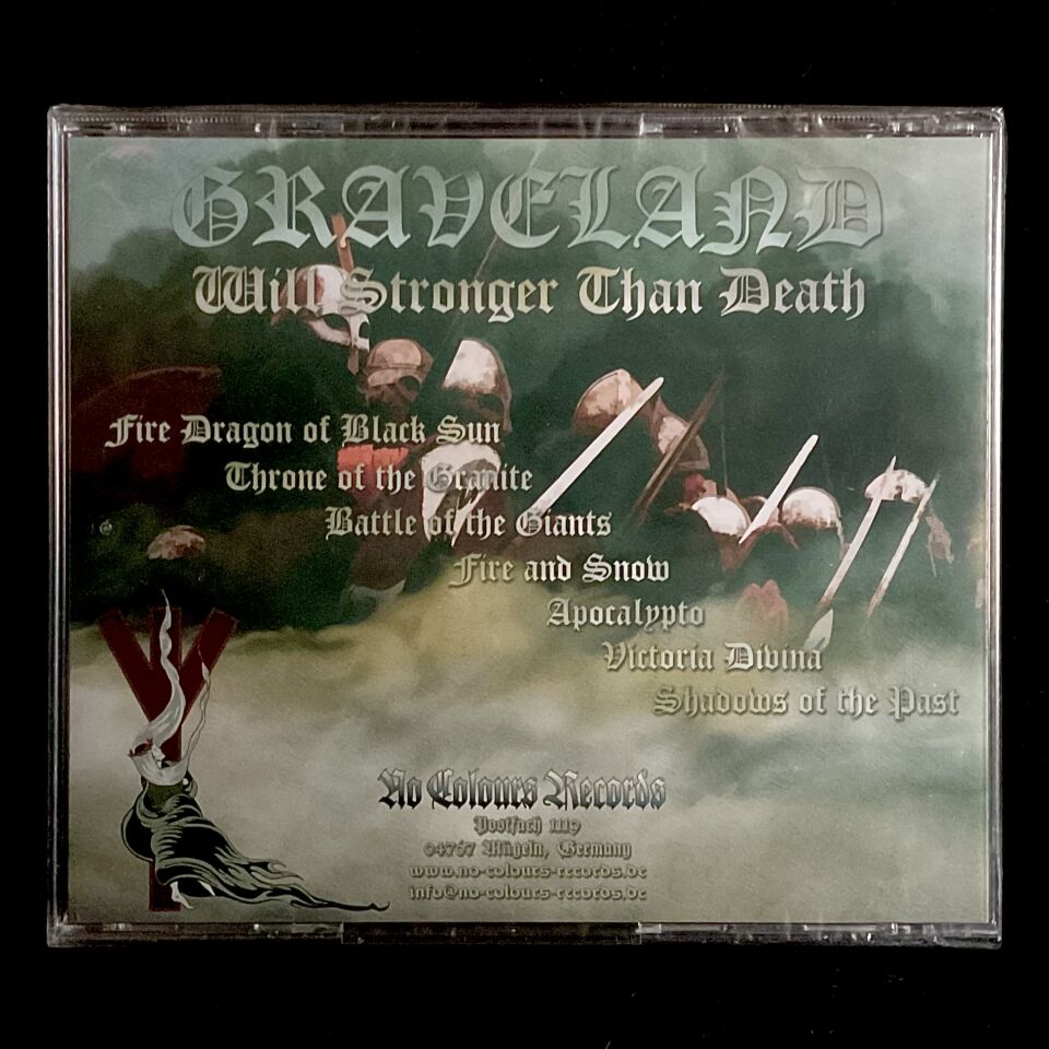 Graveland-Will Stronger Than Death CD