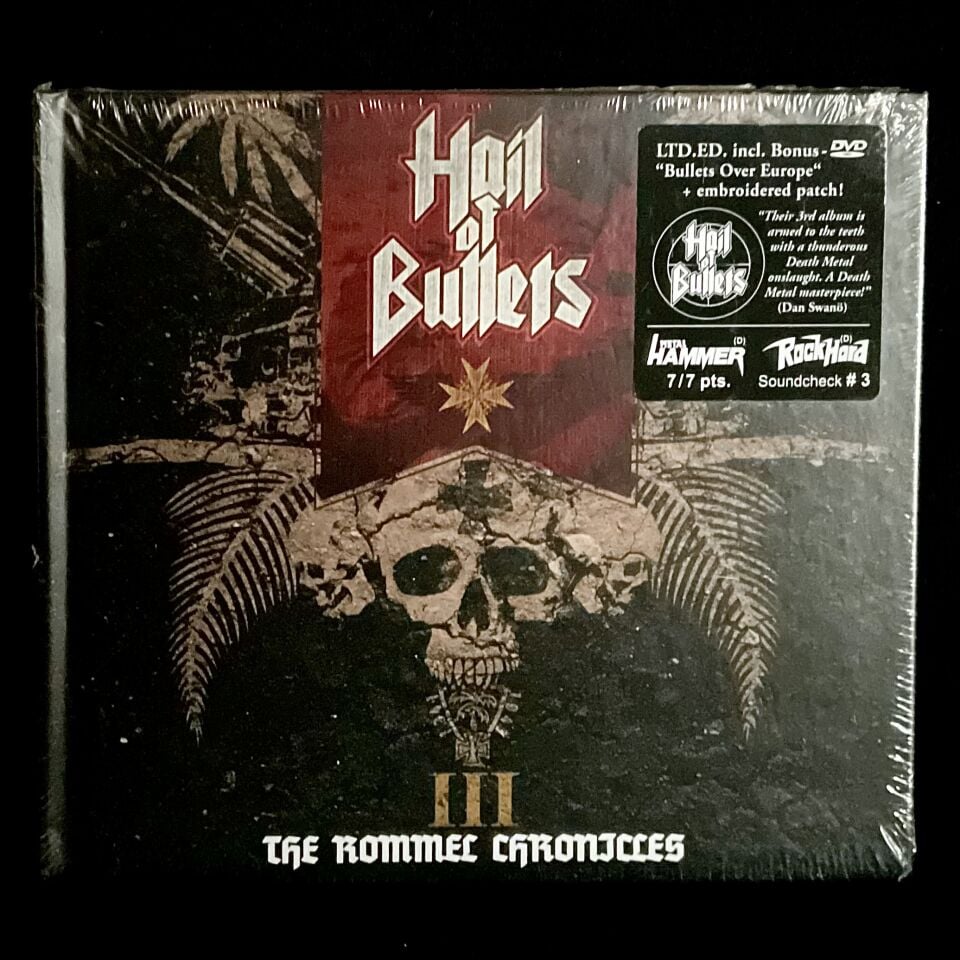 Hail Of Bullets-III The Rommel Chronicles CD + BONUS DVD