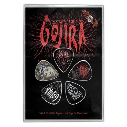 Gojira - Fortitude - Guitar Pick Set 15 NİSAN 2026 DA KARGO