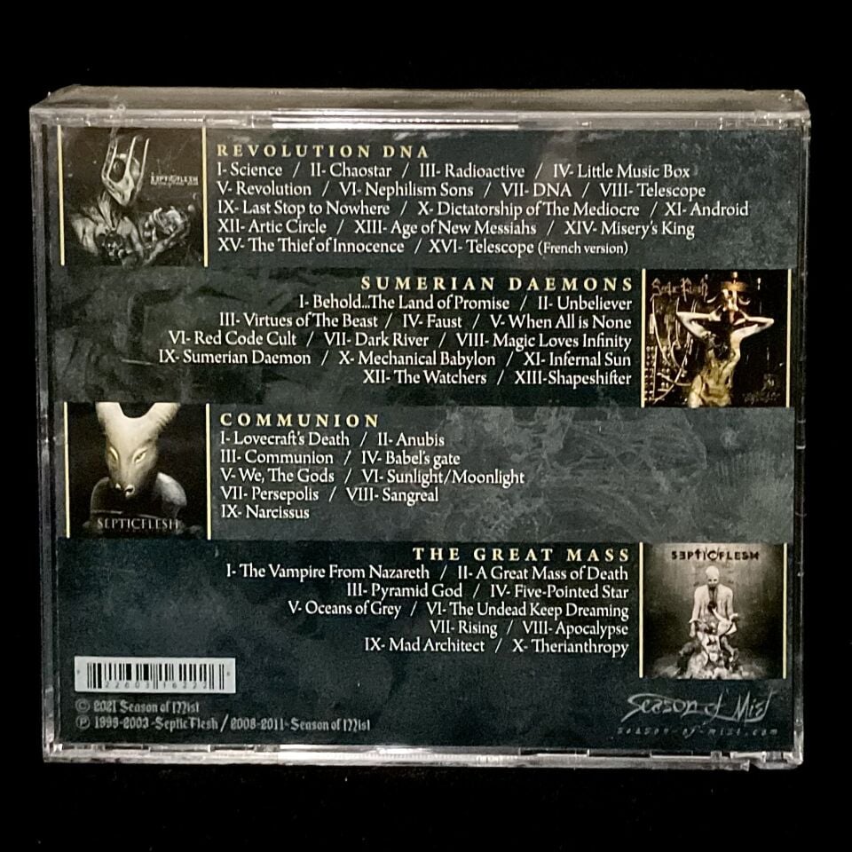 Septic Flesh-In The Flesh Part 2 4CD BOX SET