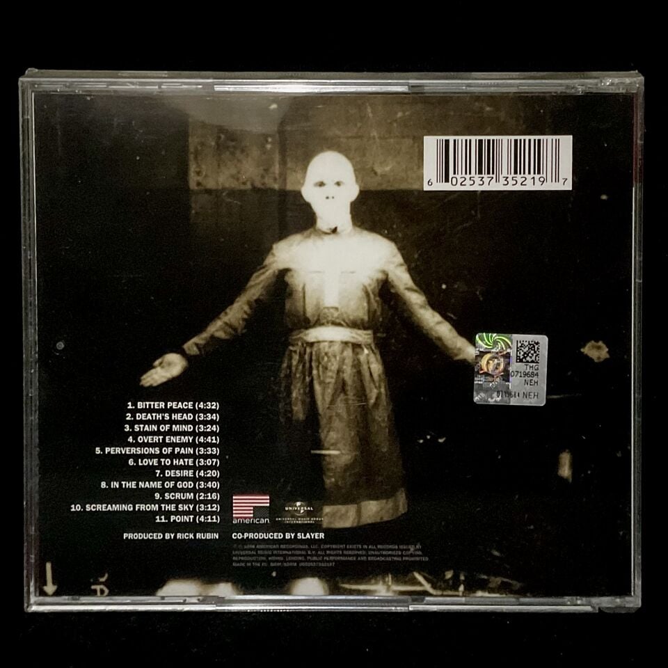 Slayer-Diabolus In Musica CD