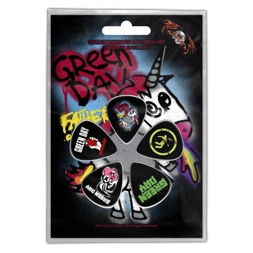 Green Day - Father Of All - Guitar Pick Set 15 NİSAN 2026 DA KARGO