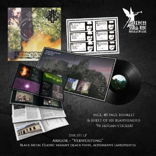 Abigor - Verwustung/Invoke the Dark Age - LP 17 EKİM 2026 DA KARGO