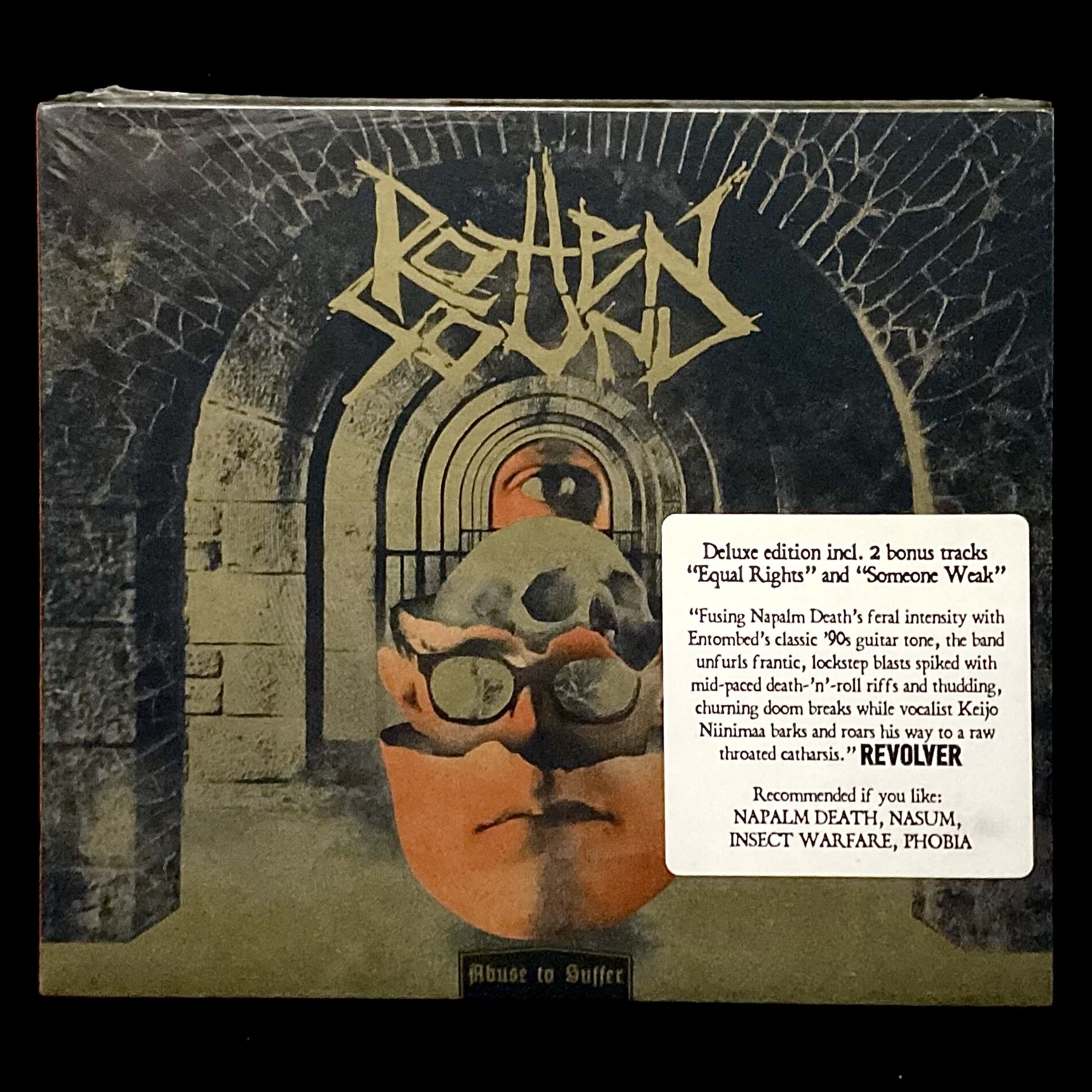 Rotten Sound-Abuse To Suffer CD DIGIPAK
