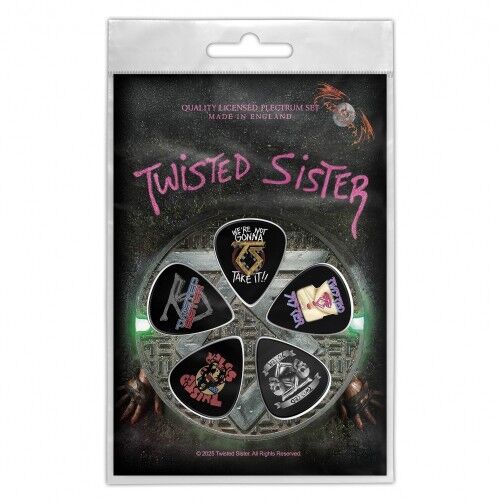 Twisted Sister - Come Out And Play - Guitar Pick Set 15 NİSAN 2026 DA KARGO
