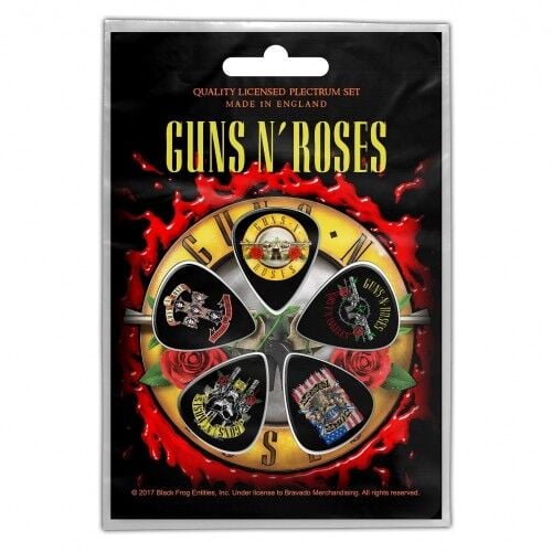 Guns N' Roses - Bullet Logo - Guitar Pick Set 15 NİSAN 2026 DA KARGO