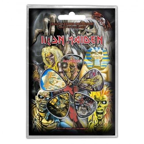 Iron Maiden - Early Albums - Guitar Pick Set 15 NİSAN 2026 DA KARGO