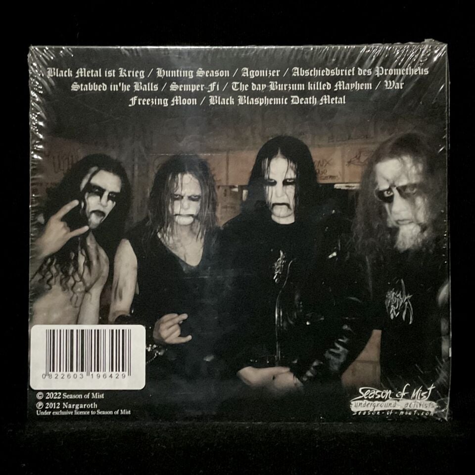 Nargaroth-Black Metal Manda Hijos De Punta CD DIGIPAK