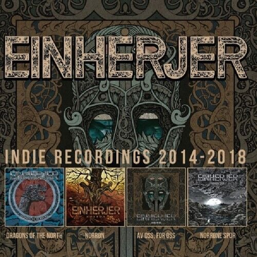 Einherjer - Indie Recordings 2014 - 2018 - 4CD BOX 17 EYLÜL 2026 DA KARGO