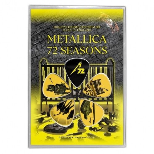 Metallica - 72 Seasons - Guitar Pick Set 15 NİSAN 2026 DA KARGO