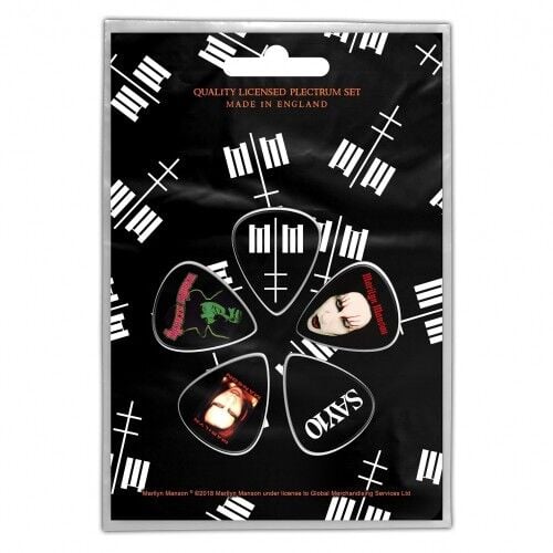 Marilyn Manson - Mm - Guitar Pick Set 15 NİSAN 2026 DA KARGO