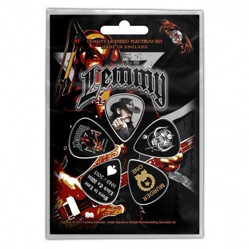 Lemmy - Stone Deaf Forever - Guitar Pick Set  15 NİSAN 2026 DA KARGO