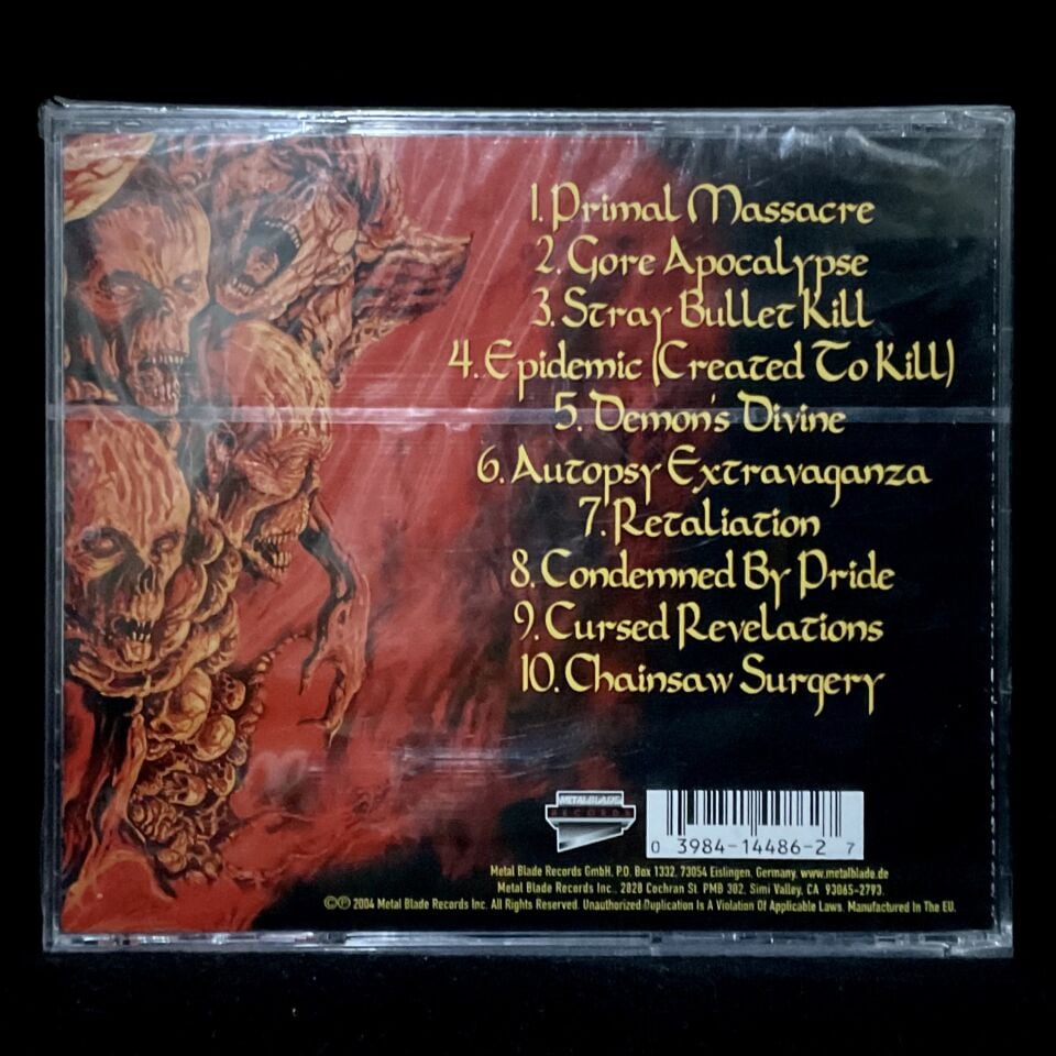 Vomitory-Primal Massacre CD