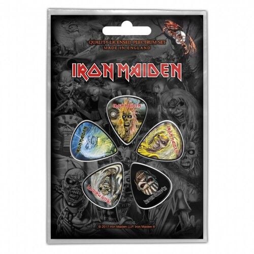 Iron Maiden - The Faces Of Eddie - Guitar Pick Set 15 NİSAN 2026 DA KARGO