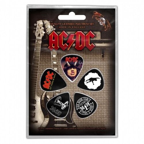 AC/DC - Highway / For Those / Let There - Guitar Pick Set 15 NİSAN 2026 DA KARGO