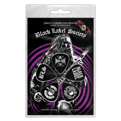 Black Label Society - Zakk Wylde - Guitar Pick Set 15 NİSAN 2026 DA KARGO