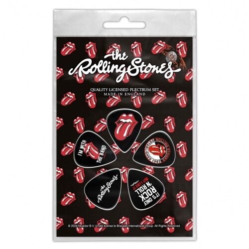 The Rolling Stones - Tongue - Guitar Pick Set 15 NİSAN 2026 DA KARGO