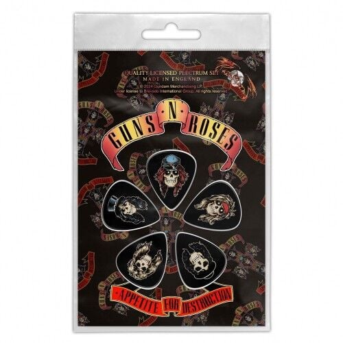 Guns N' Roses - Appetite For Destruction - Guitar Pick Set 15 NİSAN 2026 DA KARGO