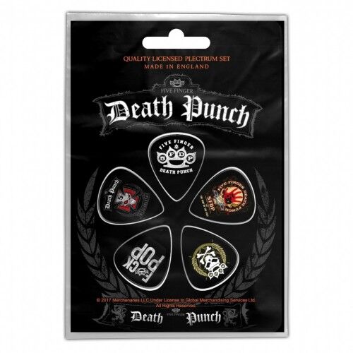 Five Finger Death Punch - 5FDP - Guitar Pick Set 15 NİSAN 2026 DA KARGO