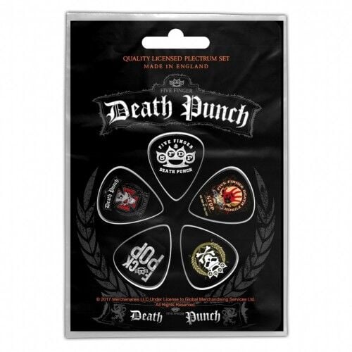 Five Finger Death Punch - 5FDP - Guitar Pick Set 15 NİSAN 2026 DA KARGO