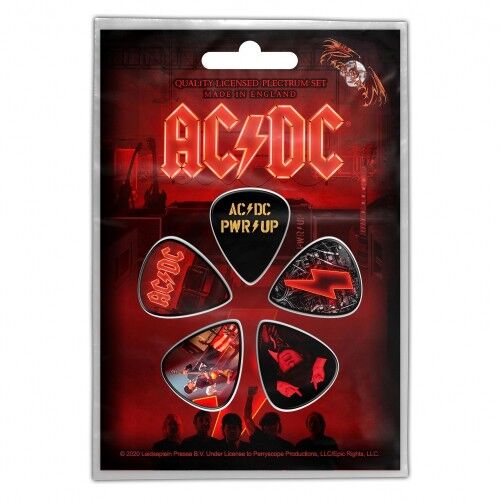 AC/DC - Pwr Up - Guitar Pick Set 15 NİSAN 2026 DA KARGO