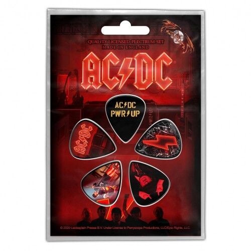 AC/DC - Pwr Up - Guitar Pick Set 15 NİSAN 2026 DA KARGO