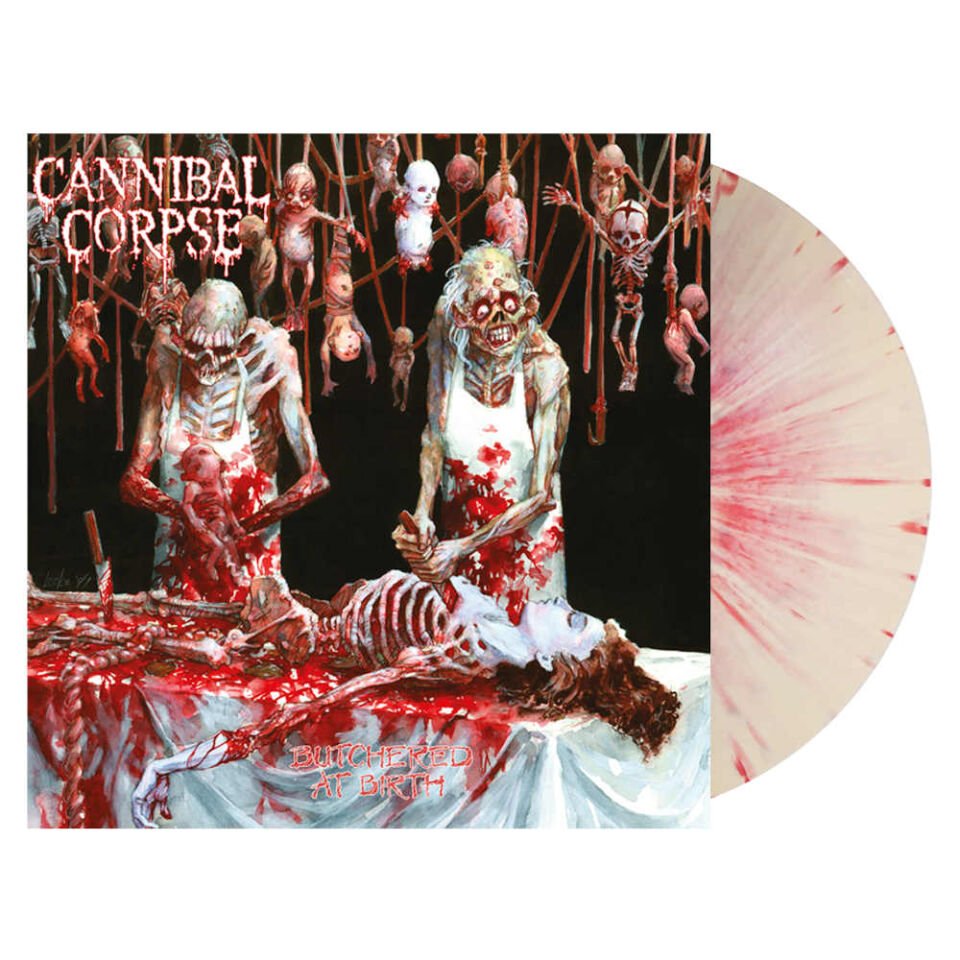 Cannibal Corpse-Butchered At Birth - LP COLOURED