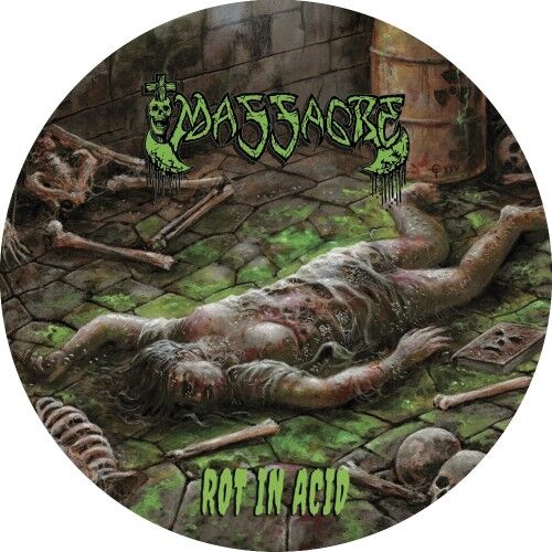 Massacre - Rot In Acid - 7'' vinyl PRE ORDER 15 MAYIS 2026'DA KARGO