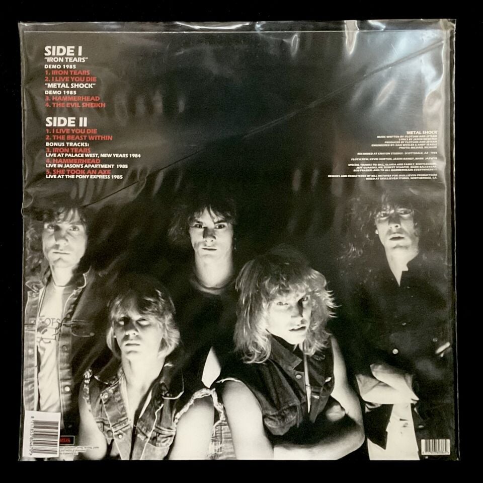 Flotsam And Jetsam-Iron Tears & Metal Shock - LP COLOURED