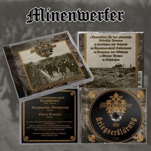 Minenwerfer - Kriegserklarung - CD 17 EYLÜL 2026 DA KARGO