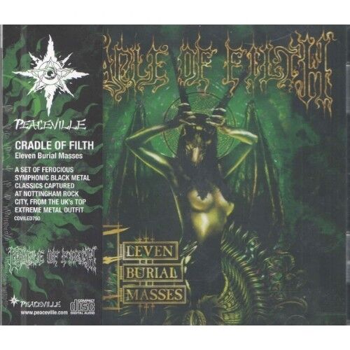 Cradle Of Filth - Eleven Burial Masses - CD 15 MAYIS 2026 DA KARGO