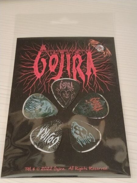 Gojira-Fortitude Guitar Pick Orjinal