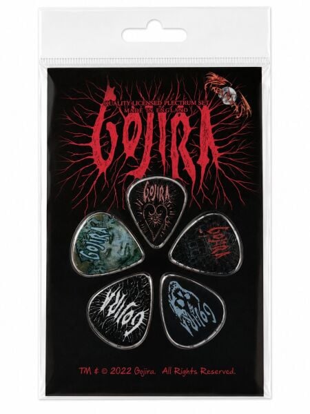 Gojira-Fortitude Guitar Pick Orjinal