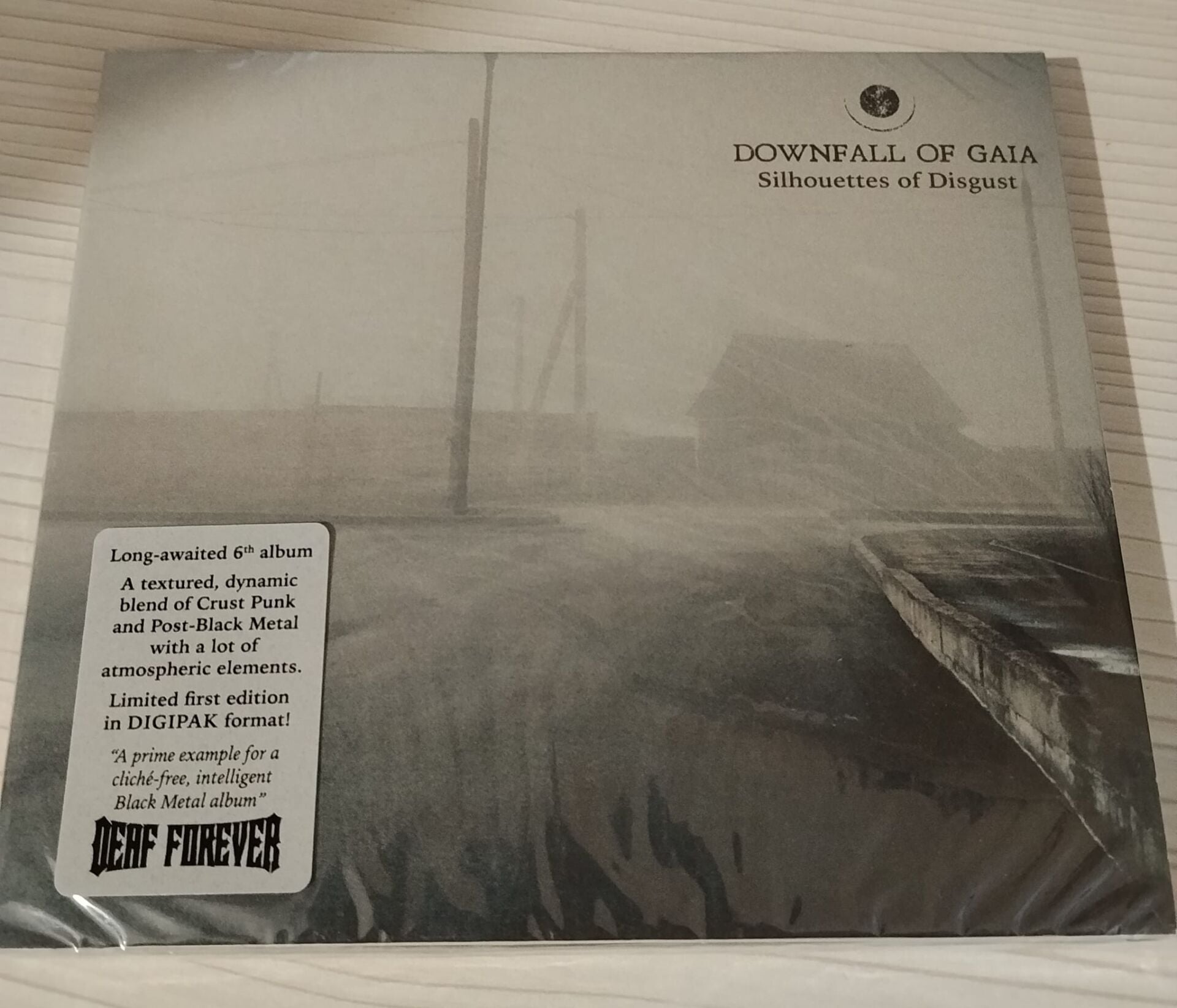 Downfall Of Gaia-Silhouettes Of Disgust CD DIGIPAK