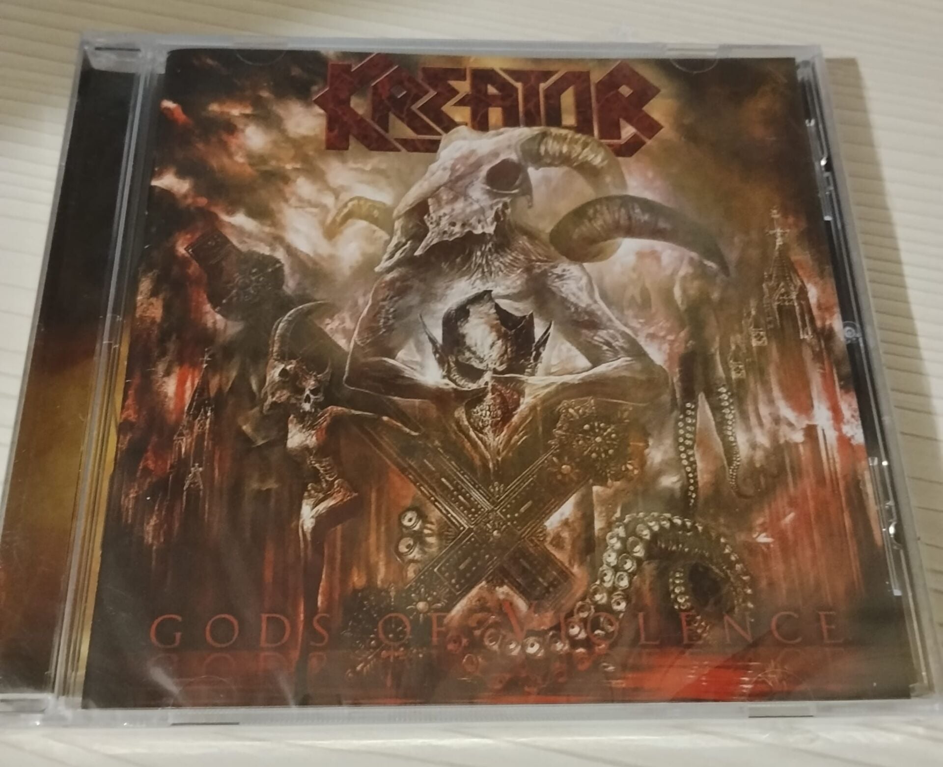 Kreator-Gods Of Violence CD JEWELCASE