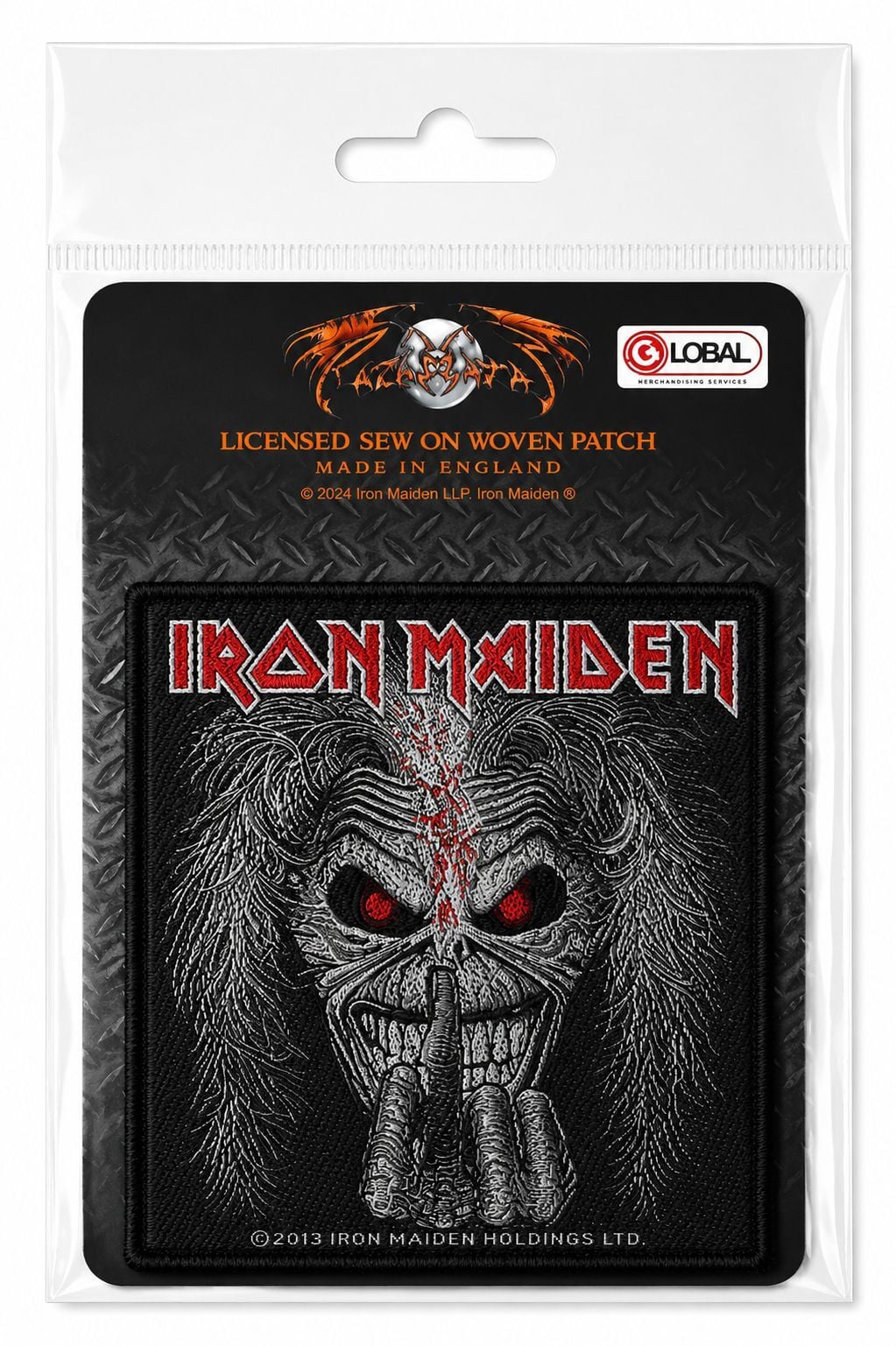 Iron Maiden-Eddie Candle Finger Patch
