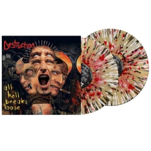 Destruction - All Hell Breaks Loose - DOUBLE LP GATEFOLD COLOURED