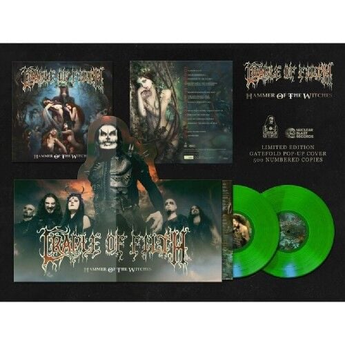 Cradle Of Filth - Hammer Of The Witches - DOUBLE LP GATEFOLD COLOURED 15 MAYIS 2026 KARGO