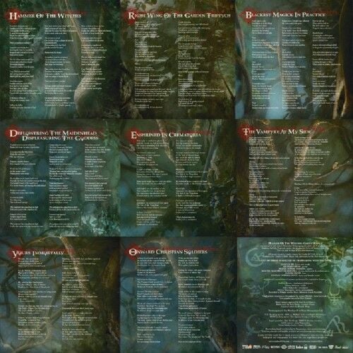 Cradle Of Filth - Hammer Of The Witches - DOUBLE LP GATEFOLD COLOURED 15 MAYIS 2026 KARGO