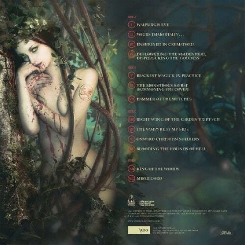 Cradle Of Filth - Hammer Of The Witches - DOUBLE LP GATEFOLD COLOURED 19 OCAK 2026 KARGO