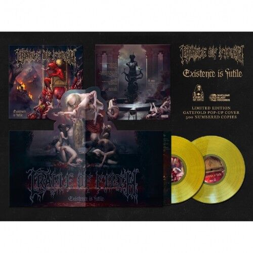 Cradle Of Filth - Existence Is Futile - DOUBLE LP GATEFOLD COLOURED 16 HAZİRAN 2026 KARGO