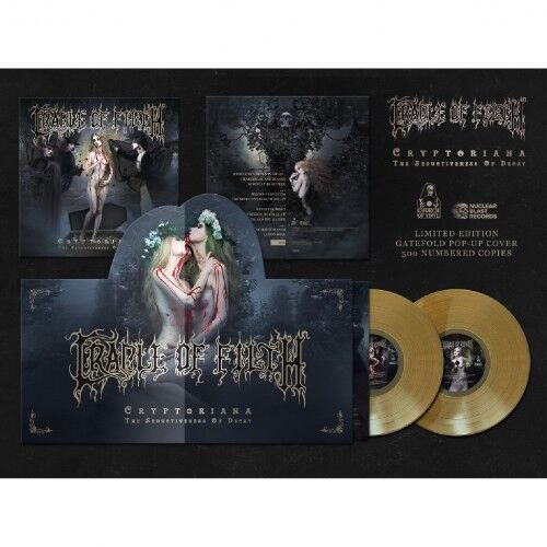 Cradle Of Filth - Cryptoriana - The Seductiveness Of Decay - DOUBLE LP GATEFOLD COLOURED 16 HAZİRAN 2026 KARGO