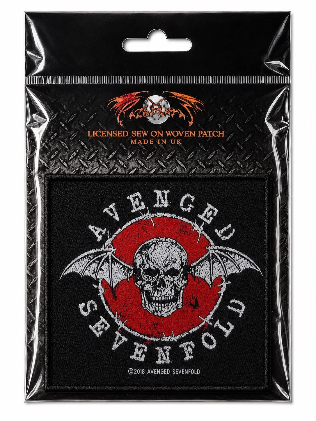 Avenged Sevenfold-Distressed Skull - Patch