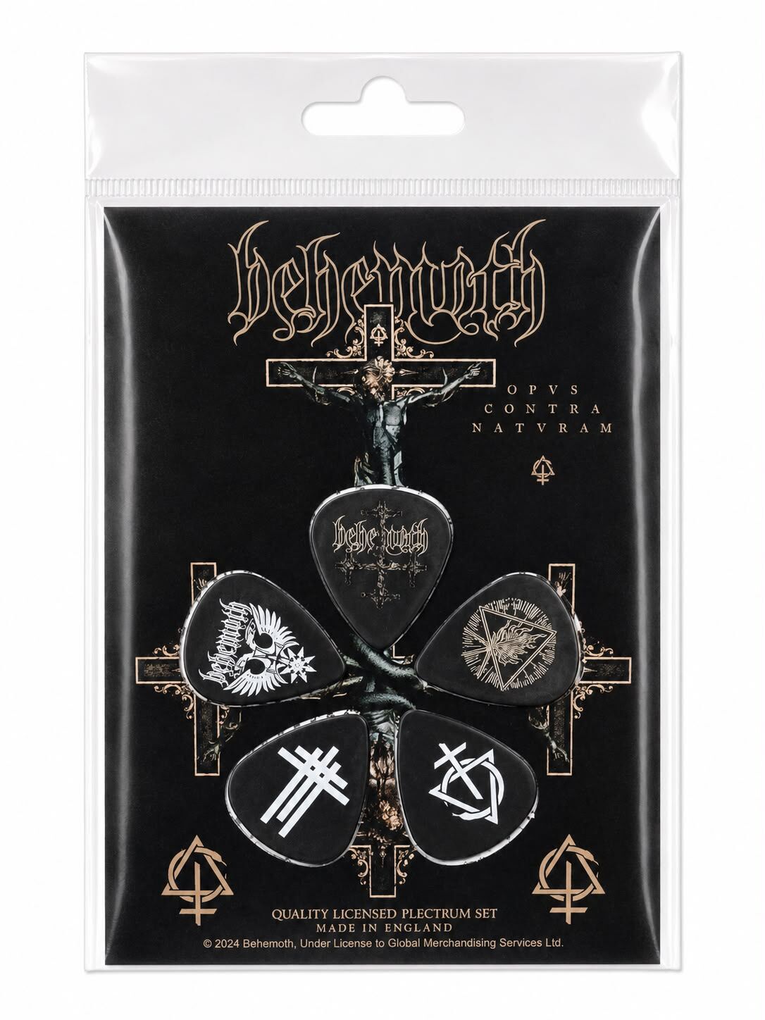 Behemoth-Opvs Contra Natvram-Guitar Pick Set