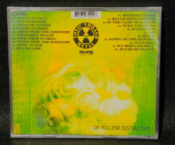 Toxic Holocaust-From The Ashes Of Nuclear Destruction - CD