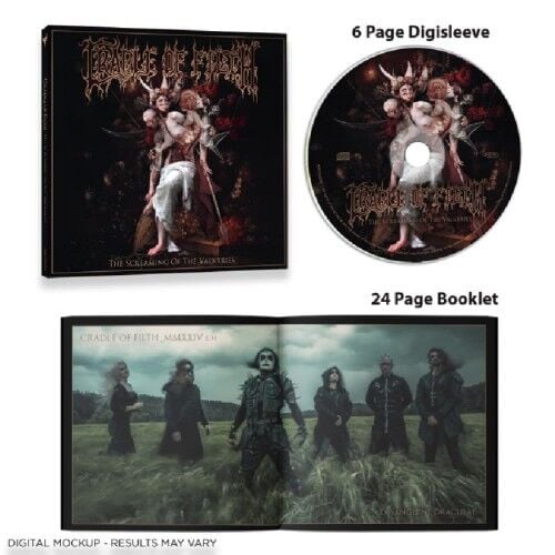 Cradle Of Filth - The Screaming Of The Valkyries - CD DIGISLEEVE 17 EYLÜL 2026 DA KARGO