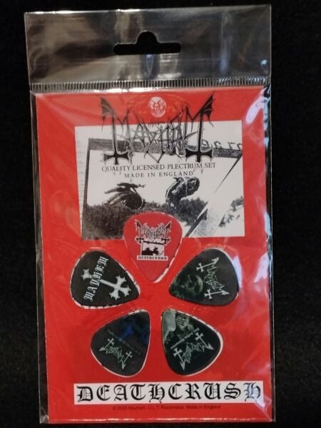 Mayhem-Deathcrush -Guitar Pick Set