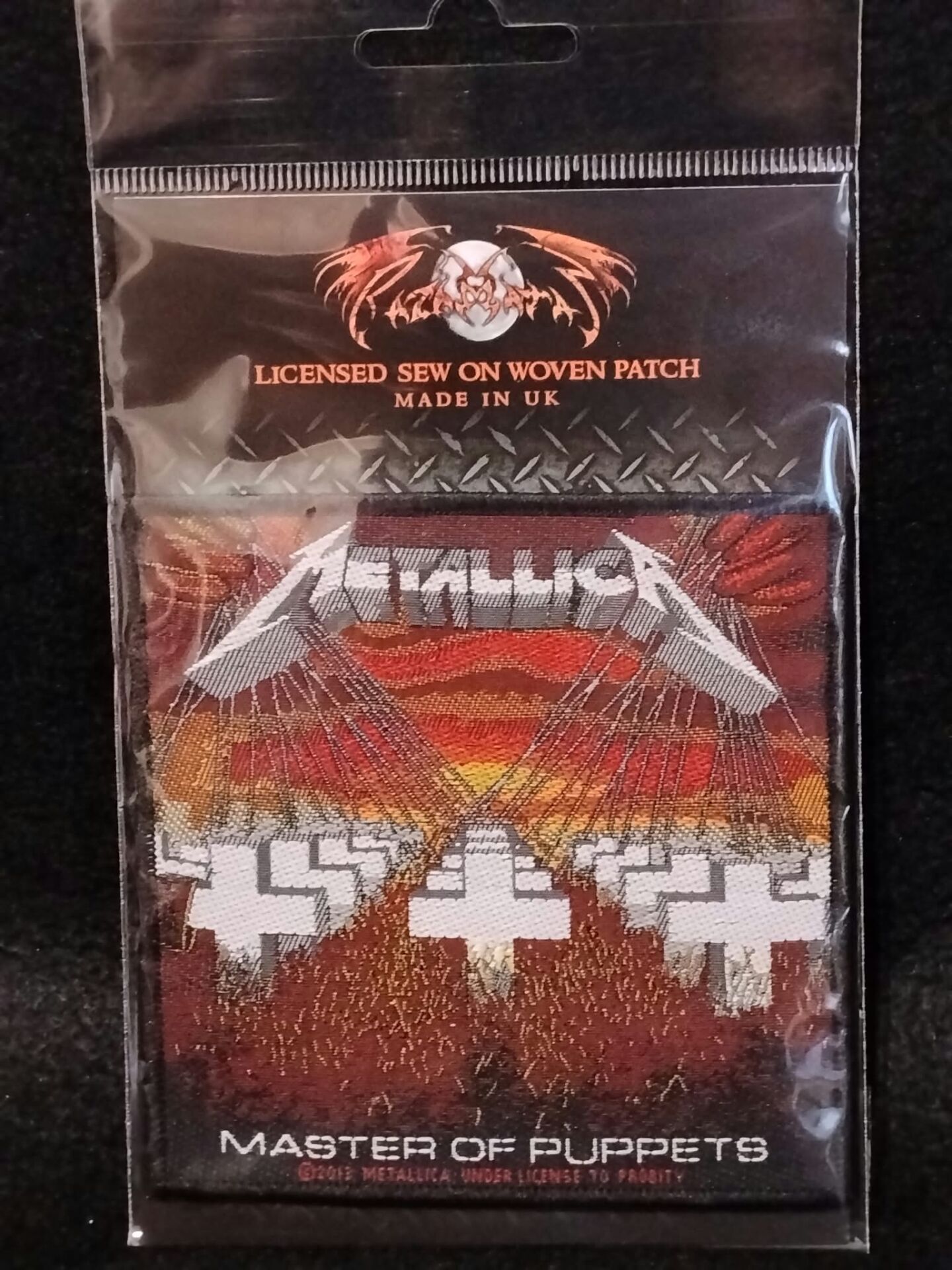 Metallica-Master Of Puppets - Patch